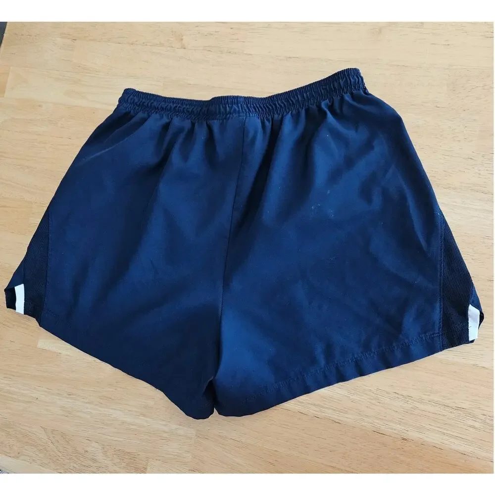 Nike Women's Laser Woven IV Athletic Shorts Navy Blue Sz S EUC